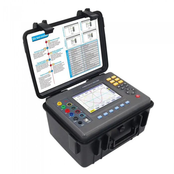 Power Quality Analyzer  پرتابل  مدل PQA-8000