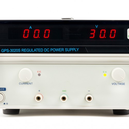 منبع تغذیه آزمایشگاهی ترانسی تک کانال  دیجیتالی مدل GPS-3020S 