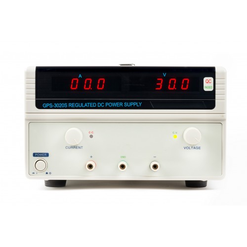 منبع تغذیه آزمایشگاهی ترانسی تک کانال  دیجیتالی مدل GPS-3020S 
