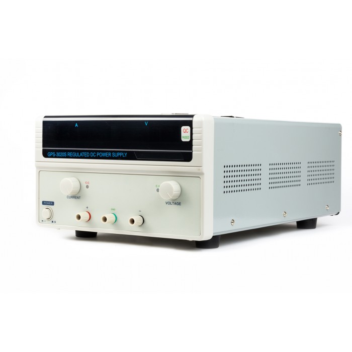 منبع تغذیه آزمایشگاهی ترانسی تک کانال دیجیتالی مدل GPS-3020S منبع تغذیه آزمایشگاهی ترانسی تک کانال دیجیتالی مدل GPS-3020S