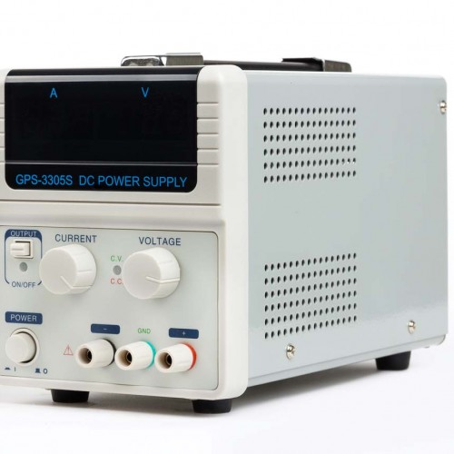 منبع تغذیه آزمایشگاهی ترانسی تک کانال  دیجیتالی مدل GPS-3305S 