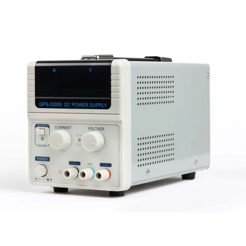منبع تغذیه آزمایشگاهی ترانسی تک کانال  دیجیتالی مدل GPS-3305S 