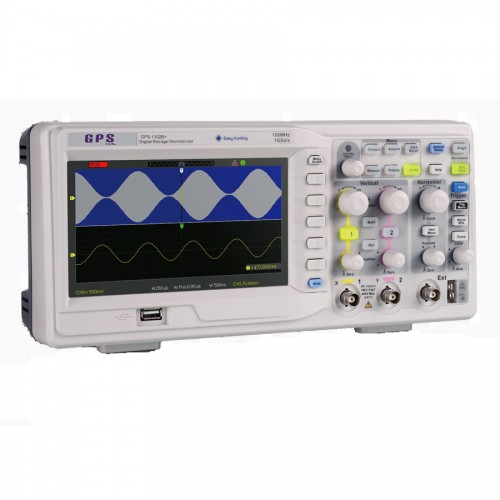 اسیلوسکوپ رومیزی 100MHz 2CH مدل  +GPS-1102B اسیلوسکوپ رومیزی 100MHz 2CH مدل  +GPS-1102B