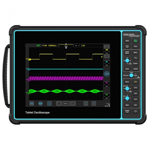 اسیلوسکوپ پرتابل تاچ اسکرین  مدل GPS-1104D چهارکاناله 100MHz