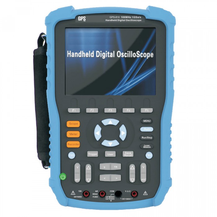اسیلوسکوپ پرتابل مدل GPS-806 دوکاناله 60MHZ اسیلوسکوپ پرتابل مدل GPS-806 دوکاناله 60MHZ